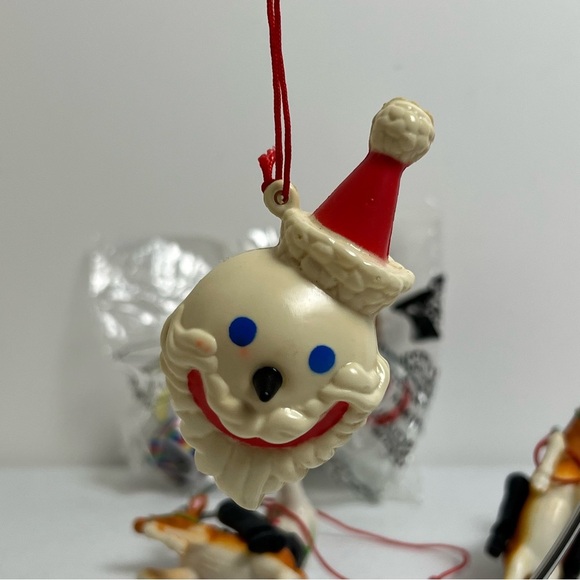 VTG Lot of 6 Jack In The Box Restaurant Items Christmas Ornaments Antenna Ball - Picture 6 of 8